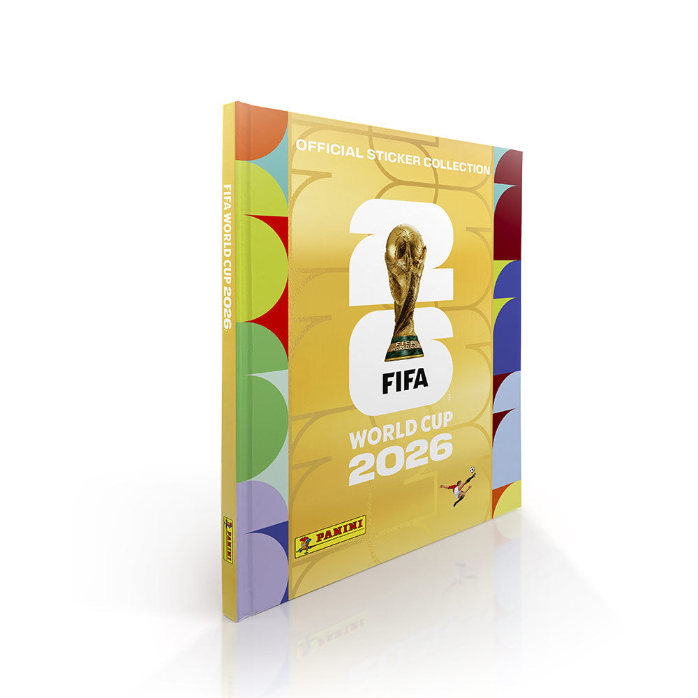 Álbum Oficial Panini FIFA World Cup 2026 Tapa Dura Dorado Original