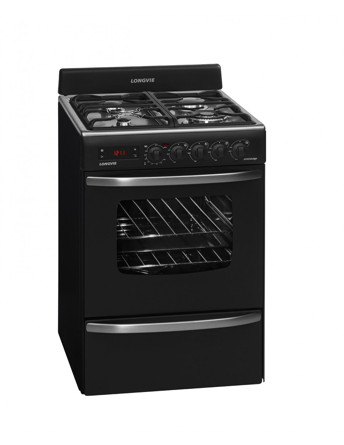 Cocina Longvie 21501g Multigas Grafito