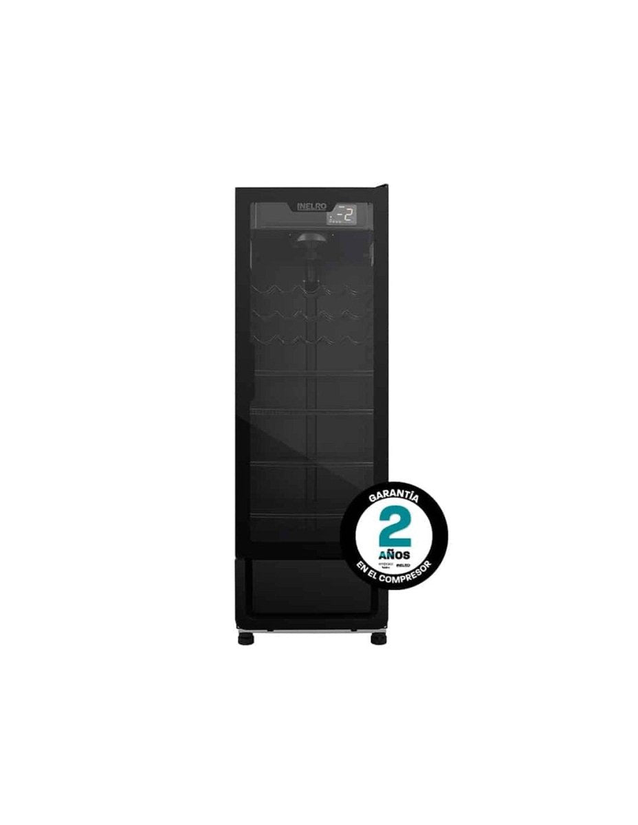 Heladera Exhibidora Vertical Inelro Mt17 Ng Black - EcoCity