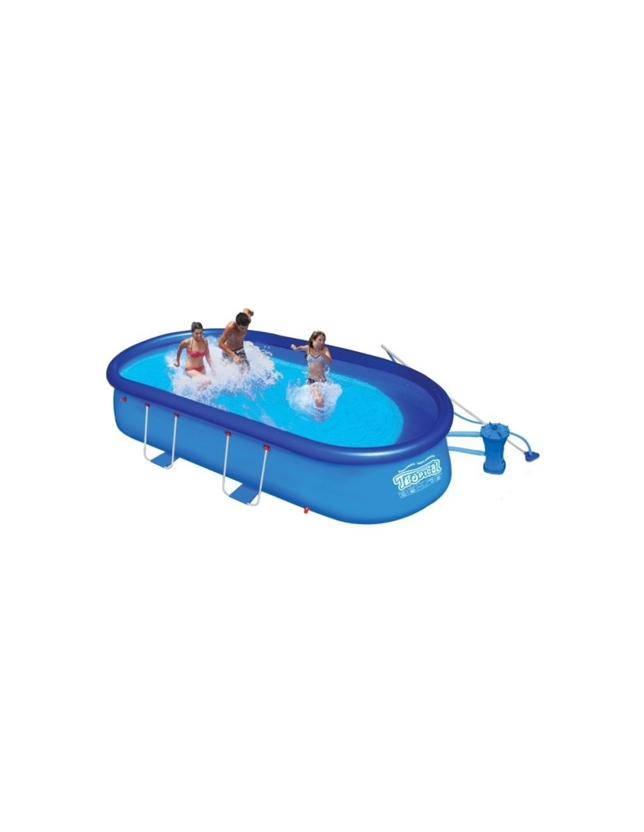 Pileta Sol Inflable Max 45 440x205x80cm 5500 Litros - EcoCity