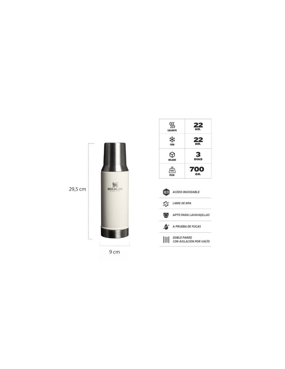 Termo Mate System 800ml Stanley Cream Gloss Ic0425 - 9219z - 1 - EcoCity