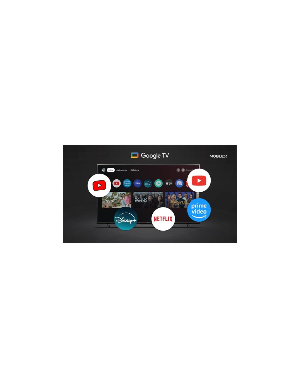 Tv Smart 55 Noblex 4k Qled Dq55x9580 Android