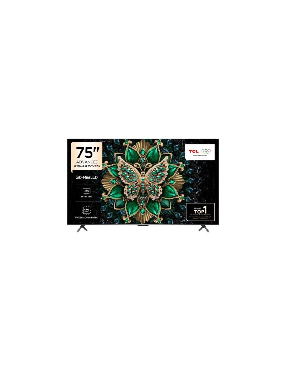 Smart TV TCL 75" QLED 4K UHD 75C6K - EcoCity