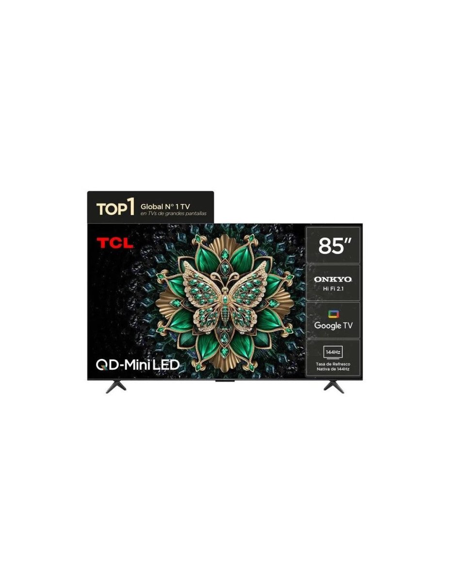 Smart TV TCL 85" QLED 4K UHD 85C805 - EcoCity